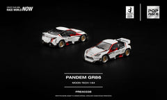 (Pre-Order) 1/64 Pop Race PR640338 Pandem GR86 Moon Tech