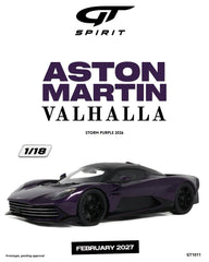 (Pre-Order) 1/18 GT Spirit GT1011 Aston Martin Valhalla 2026 Storm Purple