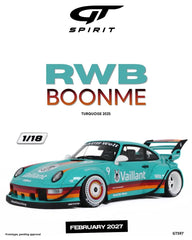 (Pre-Order) 1/18 GT Spirit GT597 RWB Boonme 2025 Turquoise