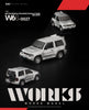 (Pre-Order) 1/64 Works Model W640027 Mitsubishi Pajero Evolution Silver
