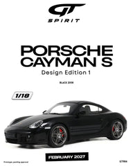 (Pre-Order) 1/18 GT Spirit GT984 Porsche Cayman S Design Edition 1 2008 Black