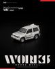(Pre-Order) 1/64 Works Model W640027 Mitsubishi Pajero Evolution Silver