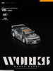 (Pre-Order) 1/64 Works Model W640030 R33 Calsonic Raw Metal