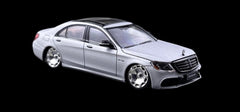 1/64 Rhino Model RMMBS63CS Mercedes-Benz S-Class W222 AMG S63 Customized Version Silver
