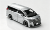 (Pre-Order) 1/64 Model Model MM64-ALPHARD-004 Toyota Alphard Customized Version Liquid Metallic Silver