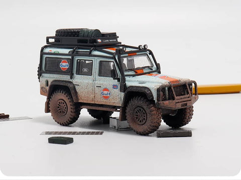 (Pre-Order) 1/64 Master MLRD110ORGW Land Rover Defender 110 4x4 Off-Road Gulf Weathered LHD