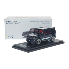 (Pre-Order) 1/64 Almost Real 620806001 Mercedes-AMG G 63 "Edition 55" 2022 Obsidian Black
