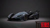 (Pre-Order) 1/64 LeManFang LMFLLBK Lamborghini Lambo V12 Vision GT Metallic Black