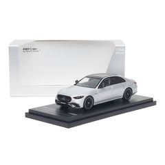 (Pre-Order) 1/64 Almost Real 620102001 Mercedes-AMG S 63 E Performance 2023 High-Tech Silver