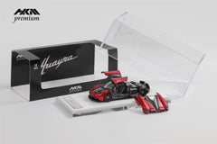 (Pre-Order) 1/64 HKM Premium HKMPHR Pagani Huayra Coupe 2014 Dark Red LHD