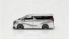 (Pre-Order) 1/64 Model Model MM64-ALPHARD-004 Toyota Alphard Customized Version Liquid Metallic Silver