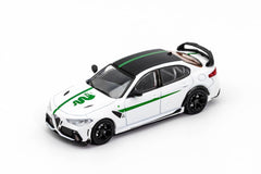 1/64 Shadow 148 Alfa Romeo Giulia GTAm White w/ Green Stripes LHD