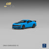 (Pre-Order) 1/64 CM Model CM64-DARKHORSE-03 Ford Mustang Darkhorse Grabber Blue with Black Hood Stripes