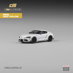 (Pre-Order) 1/64 CM Model CM64-SUPRA-01 Toyota Supra GR (A90) Pearl White