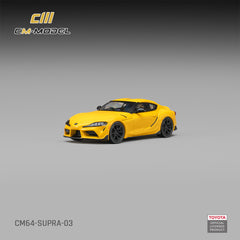 (Pre-Order) 1/64 CM Model CM64-SUPRA-03 Toyota GR Supra Nitro Yellow