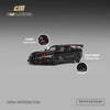 (Pre-Order) 1/64 CM Model CM64-VIPERZBII-02A Dodge Viper ACR ZB II Viper Black w/ Viper Red Racing Stripes