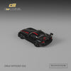 (Pre-Order) 1/64 CM Model CM64-VIPERZBII-02A Dodge Viper ACR ZB II Viper Black w/ Viper Red Racing Stripes