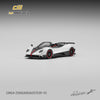 (Pre-Order) 1/64 CM Model CM64-ZONDROADSTERF-01 Pagani Zonda F Roadster Pearl White
