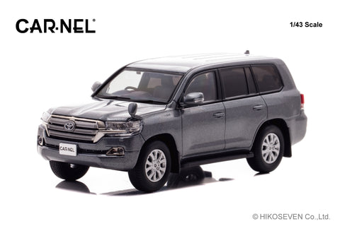 (Pre-Order) 1/43 Car･nel CN431507 Toyota Land Cruiser 200 AX G Selection (URJ202) 2015 Gray Metallic