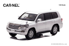 (Pre-Order) 1/43 Car･nel CN431508 Toyota Land Cruiser 200 AX G Selection (URJ202) 2015 Silver Metallic