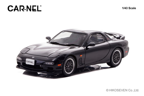 (Pre-Order) 1/43 Car･nel CN439304 Mazda Ẽfini RX-7 Type RZ (FD3S) 1993 Brilliant Black