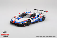 (Pre-Order) 1/18 BBR Models CS18017 Ferrari 296 GT3 #81 DragonSpeed 2025 IMSA Watkins Glen
