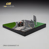 (Pre-Order) 1/64 CM Model CM64-DIORAMASET-01 Diorama Set with Pagani Zonda Revo