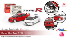 1/64 Model 1 C33321 Honda Civic Type R FD2 Red