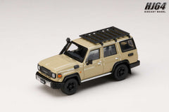 (Pre-Order) 1/64 Hobby Japan HJ642090BE Toyota Land Cruiser 70 (GDJ76W) 2023 Customized Version Beige