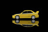 1/64 Motorhelix M64027 Mitsubishi Lancer Evolution 4 GSR Customized Yellow w/ CF Bonnet
