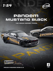 1/64 Model Model MM64-PM-002 Pandem Mustang Black
