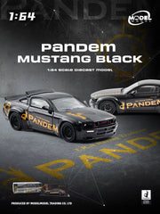 (Pre-Order) 1/64 Model Model MM64-PM-002 Pandem Mustang Black