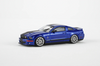 1/64 Motorhelix GL-1251005F Ford Mustang Shelby GT500 2007 Metallic Blue w/ Single Matt Black Stripe