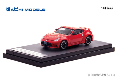 (Pre-Order) 1/64 GaChi Models GM64002RE Nissan Fairlady Z Nismo (2014) Vibrant Red