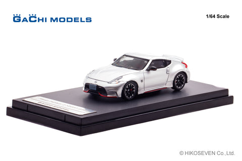 (Pre-Order) 1/64 GaChi Models GM64002SL Nissan Fairlady Z Nismo (2014) Brilliant Silver