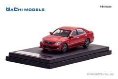 (Pre-Order) 1/64 GaChi Models GM64003RE Toyota Crown Athlete 2005 Ginger Red Mica Metallic