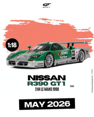 (Pre-Order) 1/18 GT Spirit GT1003 Nissan R390 GT1 24H Le Mans 1998 Green