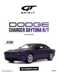 (Pre-Order) 1/18 GT Spirit GT1018 Dodge Charger Daytona R/T 2024 Plum Crazy