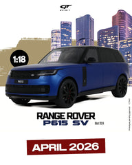 (Pre-Order) 1/18 GT Spirit GT540 Range Rover P615 SV 2024 Blue