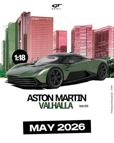 (Pre-Order) 1/18 GT Spirit GT558 Aston Martin Valhalla 2025 Green