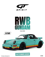 (Pre-Order) 1/18 GT Spirit GT583 RWB Gundam 2024 Green