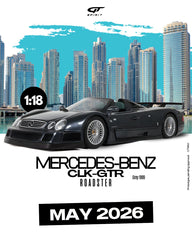 (Pre-Order) 1/18 GT Spirit GT960 Mercedes-Benz CLK-GTR Roadster 1999 Grey
