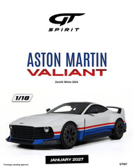 (Pre-Order) 1/18 GT Spirit GT987 Aston Martin Valiant 2024 Zenith White