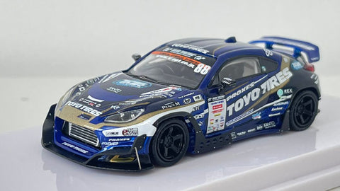 1/64 Gulliver64 GU64101 GR86 Team Toyo Tires Drift D1GP 2025 #88 M.Kawaba