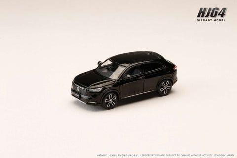 (Pre-Order) 1/64 Hobby Japan HJ641071ABK Honda Vezel e:HEV Z Crystal Black Pearl