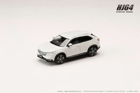 (Pre-Order) 1/64 Hobby Japan HJ641071ASW Honda Vezel e:HEV Z Premium Sunlight White Pearl