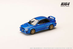 (Pre-Order) 1/64 Hobby Japan HJ641079ABL Subaru Impreza Pure Sports Coupe WRX Type R STi Version Sonic Blue Mica