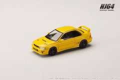 (Pre-Order) 1/64 Hobby Japan HJ641079AY Subaru Impreza Pure Sports Coupe WRX Type R STi Version Chace Yellow