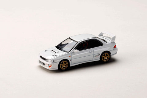(Pre-Order) 1/64 Hobby Japan HJ641079GW Subaru Impreza Pure Sports Coupe WRX Type R STi Version 6 White