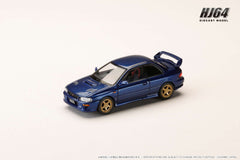 (Pre-Order) 1/64 Hobby Japan HJ641079JDB Subaru Impreza Pure Sports Coupe WRX Type R STi Version V WR Type Front Bumper Gran Blue Mica